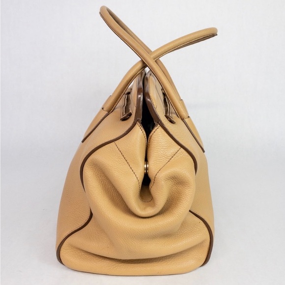 Prada Pebbled vitello daino tote Leather Bag **missing long strap** - Picture 3 of 16